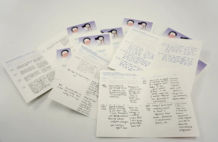 Diary study materials